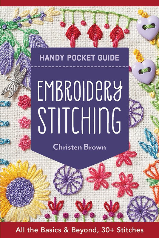 Embroidery - Embroidery Stitching Handy Pocket Book