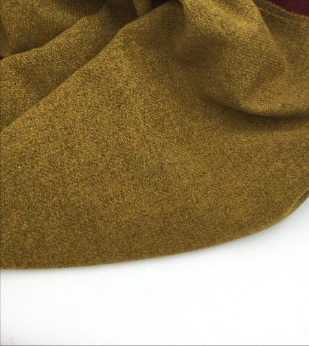 100% Wool Fabric - Golden Apple