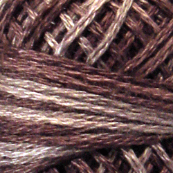 Valdani 3 Strand-Floss Variegated: H210-Melancholic Purple - Heirloom Collection - Hattie & Della