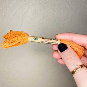 Valdani Wool Thread: W27 - Orange Creamsical