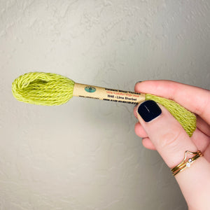 Valdani Wool Thread: W46 - Lime Sherbet
