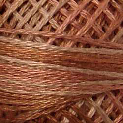 Valdani 3 Strand-Floss Variegated: JP6 - Muddy Pots - Muddy Monet Collection - Hattie & Della