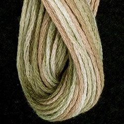 Valdani 6 Strand  Embroidery Floss Variegated: JP8 - Spring Leaves - Muddy Monet Collection - Hattie & Della