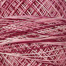Crochet Cotton-Variegated: M1 - Strawberry Cream