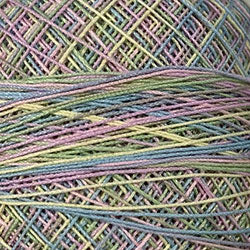 Crochet Cotton-Variegated: M20 - Pastels