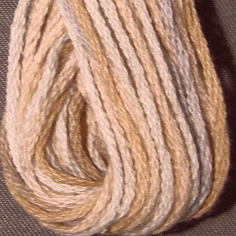 Valdani 6 Strand  Embroidery Floss Variegated: M23 - Neutrals & Naturals - Hattie & Della