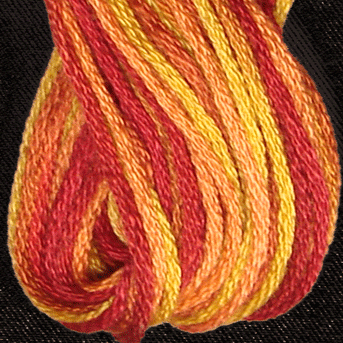 Valdani 6 Strand Embroidery Floss Variegated: M37 - Autumn - Hattie & Della