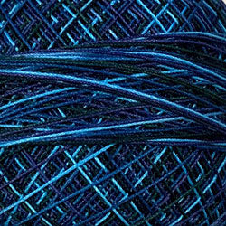 Crochet Cotton-Variegated: M58 - Midnight Sea