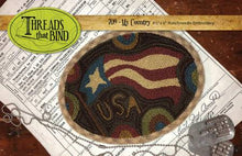 Load image into Gallery viewer, Punch Needle Pattern- My Country by Threads that Bind