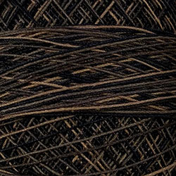 Crochet Cotton-Variegated: O111 - Black Stone