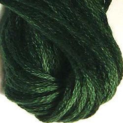 Valdani 6 Strand  Embroidery Floss Variegated: O39 - Forest Greens