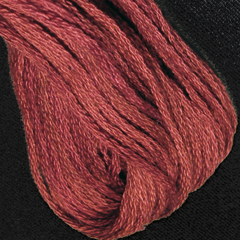 Valdani 6 Strand  Embroidery Floss Variegated: O503 - Garnets - Rich deep burgundy