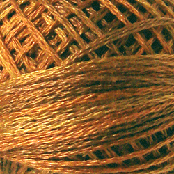 Valdani 3 Strand-Floss: O505 - Toffee - washed golden browns, subtle beiges, soft tans - Hattie & Della