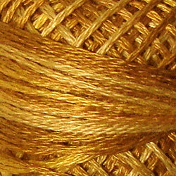 Valdani Perlé Cotton Variegated:O571 - Tea Honey - country golds - Hattie & Della