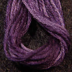 Valdani 6 Strand  Embroidery Floss Variegated: O592 - Primitive Purple