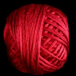 Valdani Silk Floss 6 Strand - Variegated: S76 - Christmas Red