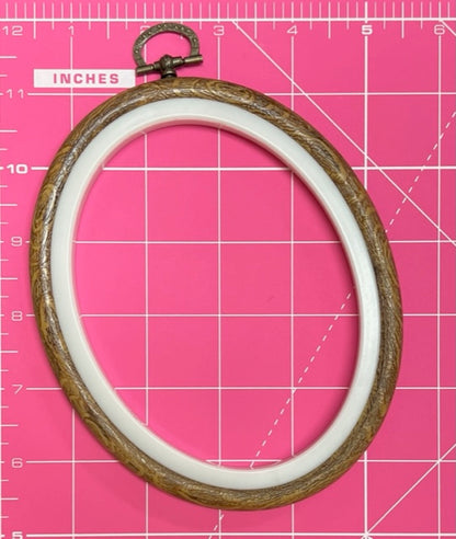 Oval Frames for Embroidery Work