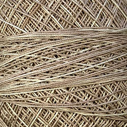Crochet Cotton-Variegated: P4 - Aged White Light