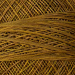 Crochet Cotton-Variegated: P5 - Tarnished Gold