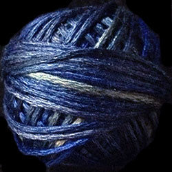 Valdani Silk Floss 6 Strand - Variegated: P7 - Withered Blue