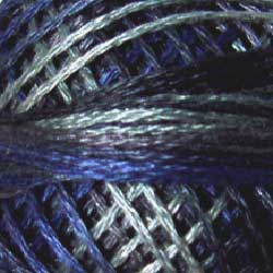 Valdani 3 Strand-Floss: P7 - Withered Blue - Vintage Hues for J.Paton - Hattie & Della