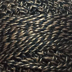 Valdani Perlé Cotton Variegated: PT11 - Black Ecru - Twisted Tweed by J. Paton - Hattie & Della