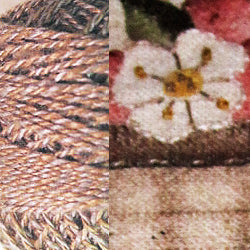 Valdani Perlé Cotton Variegated: PT5 - Beige - Twisted Tweed by J. Paton - Hattie & Della