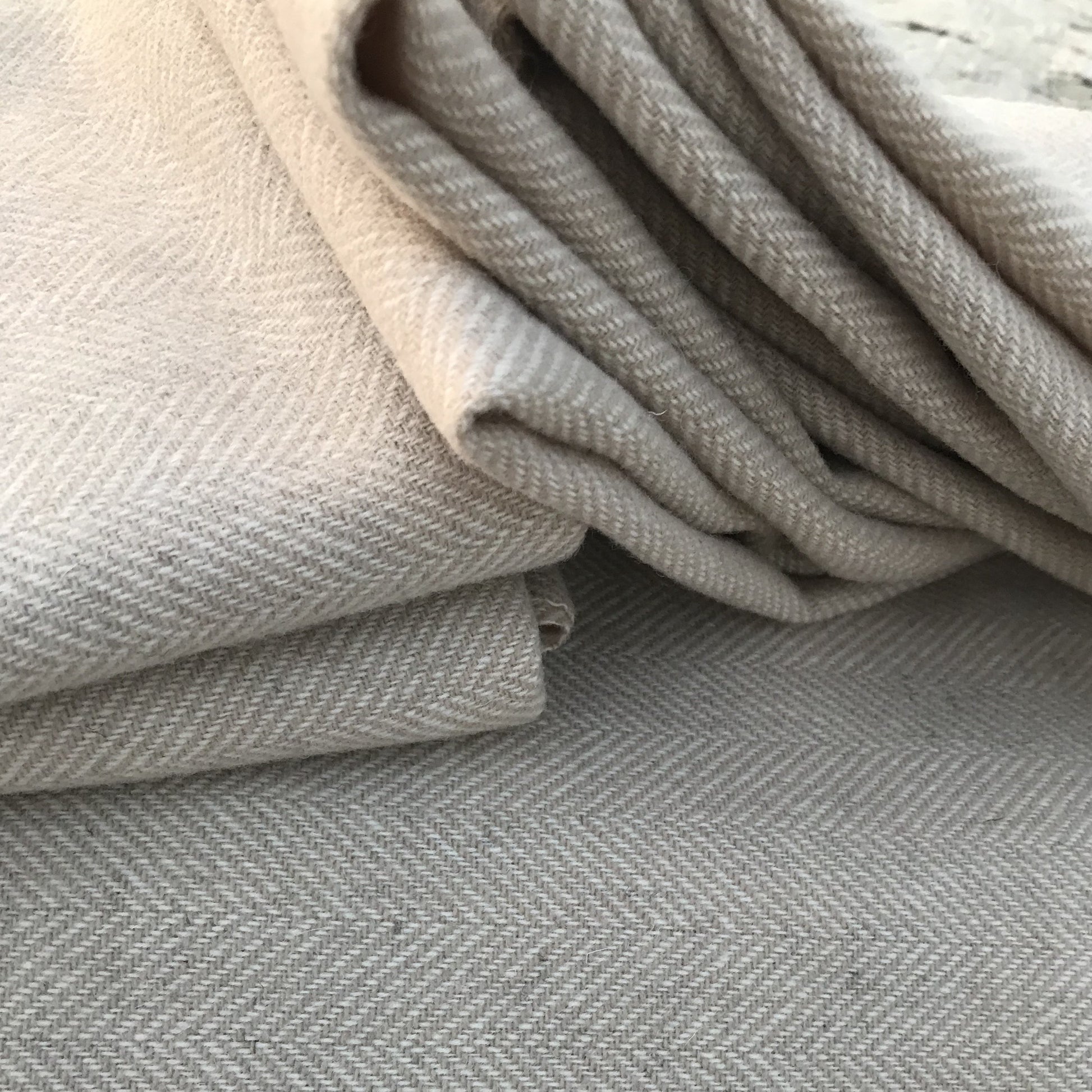 100% Wool Fabric - Palamino