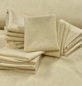 100% Wool Fabric - Scratched Cream