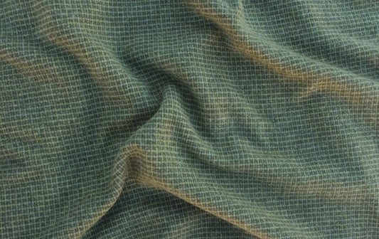 100% Wool Fabric - Sea-Grape