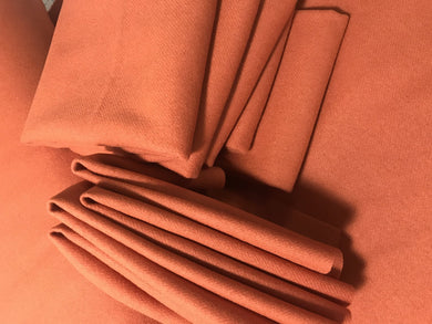 100% Wool Fabric - Sweet Orange