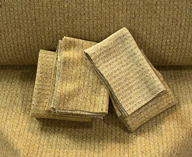100% Wool Fabric - Tawny Lion - Reversible