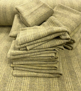 100% Wool Fabric - Wheatgrass