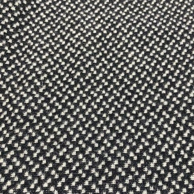 100% Wool Fabric - Domino - Reversible