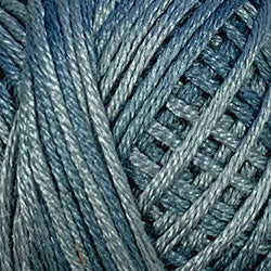Valdani Silk Floss 6 Strand - Variegated: O31 - Tealish Blue