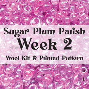 SPP-Wool Kit/Printed Pattern-1800 RIBBON CANDY RT.-Sugar Plum Parish