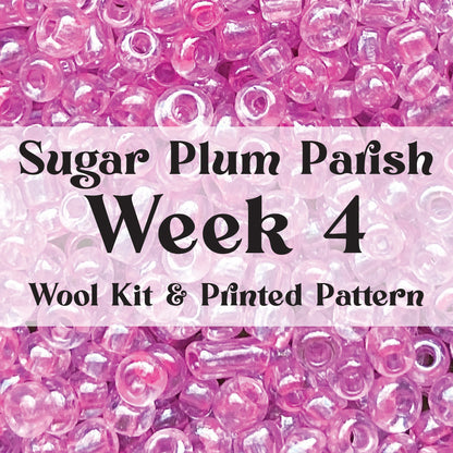 SPP-Wool Kit/Printed Pattern-SWIRLY TWIRLY TREE Week 4-Sugar Plum Parish