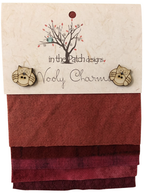 Wooly Charms - Reds